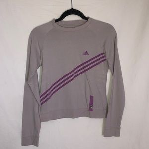 Adidas crew neck long sleeve shirt